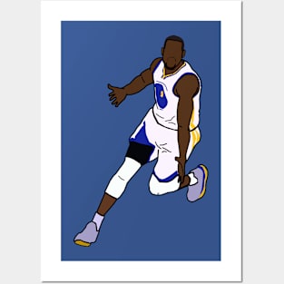 Andre Iguodala Dunk Celebration - NBA Golden State Warriors Posters and Art